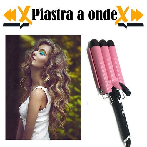 Piastra 80w capelli ondulati - 80w,
