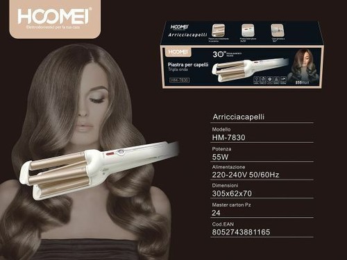 Piastra capelli ondulati 3 - capelli,